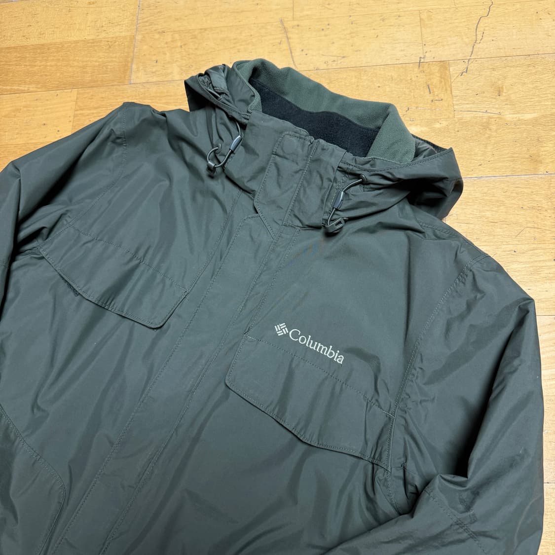컬럼비아 바람막이 올리브 s 상품이미지2