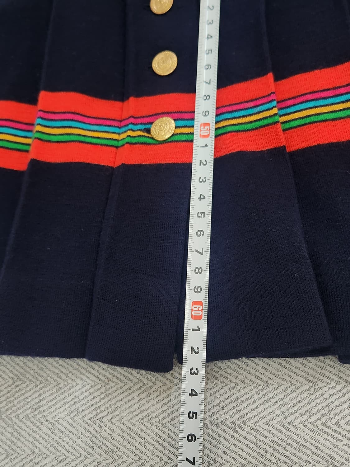 [77] JAPAN 빈티지 울 100% 플리츠 스커트 여성 77 상품이미지8