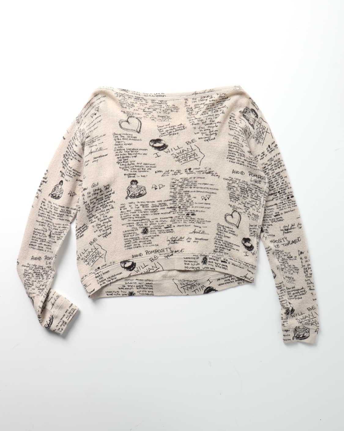 HYSTERIC GLAMOUR Message L/S T-shirt 상품이미지5