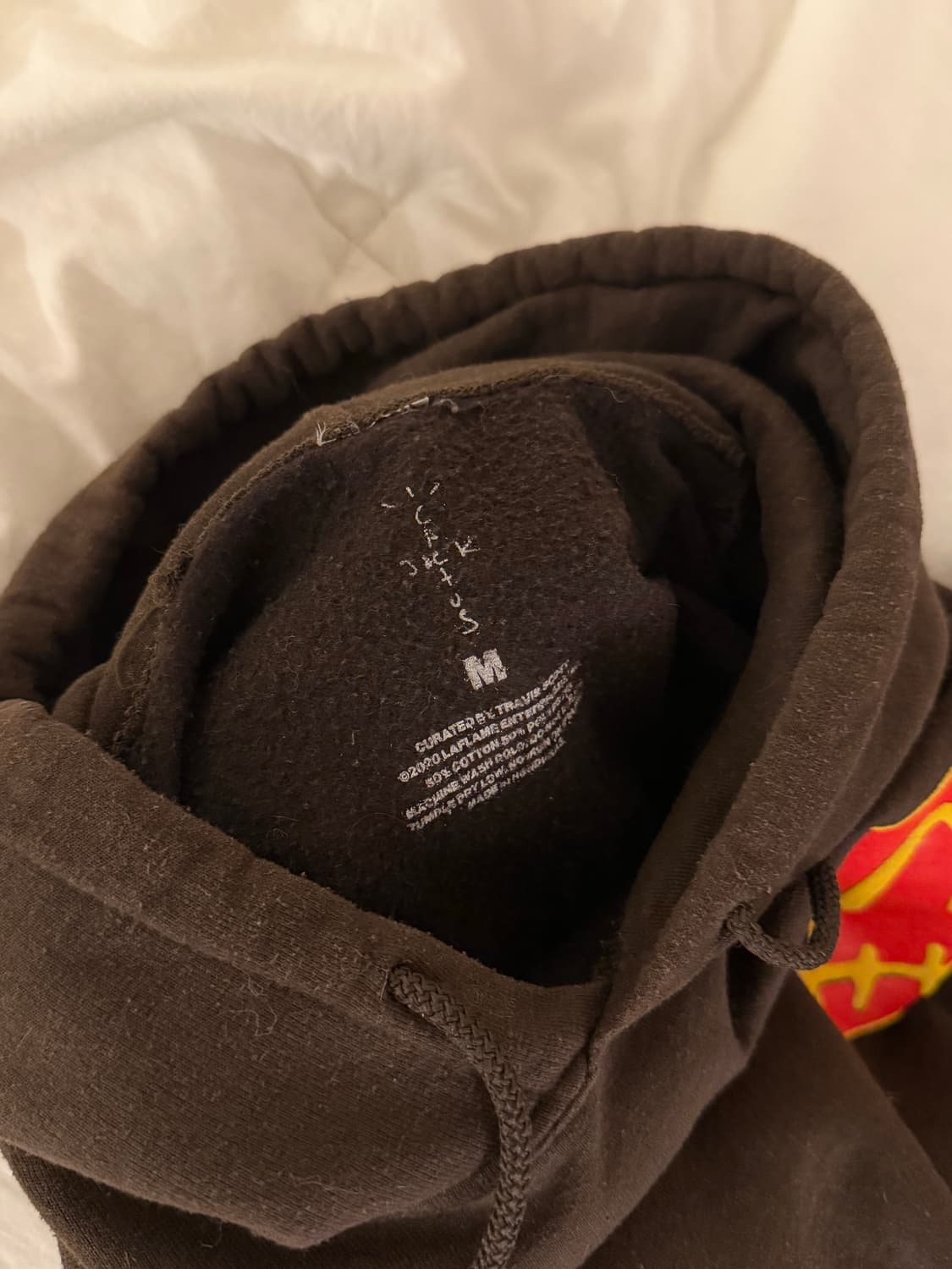 (레어) 캑터스잭 X 맥도날드 브라운 스티커 팩 후드 M 상품이미지7