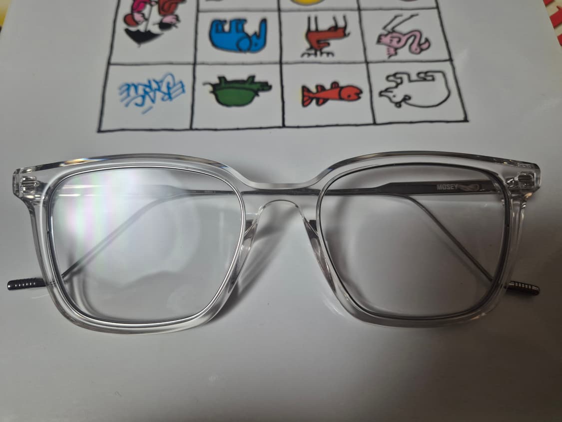 젠틀몬스터 모우지 mosey c1 클리어 안경테 상품이미지1