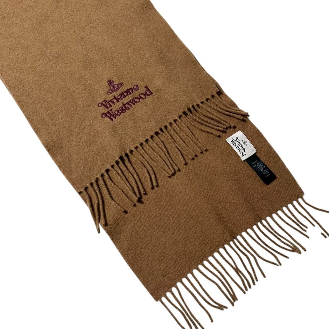 비비안 웨스트우드 ORB 로고 울 머플러 목도리 상품이미지3