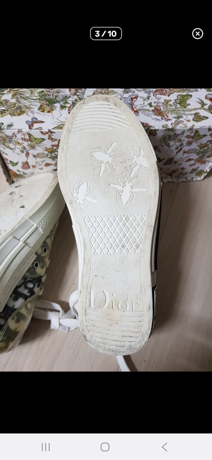 디올 오블리크 스니커즈 운동화 상품이미지5