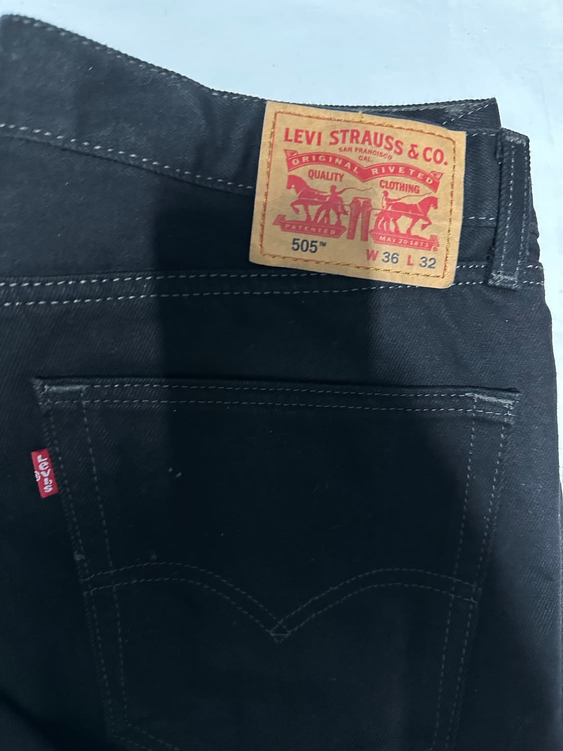 리바이스 505 블랙 상품이미지4