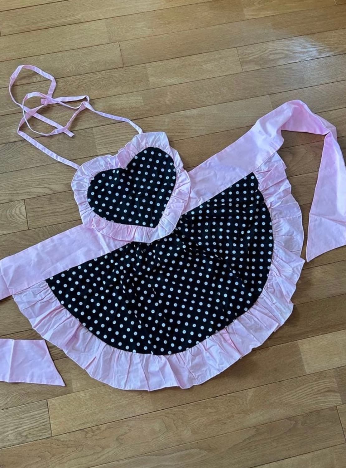 트랄라라 도트 에이프런 상품이미지2