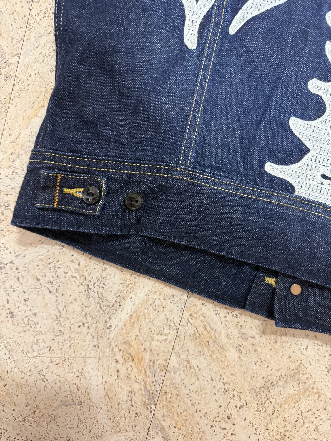 캐피탈 본 데님 자켓 44 상품이미지5