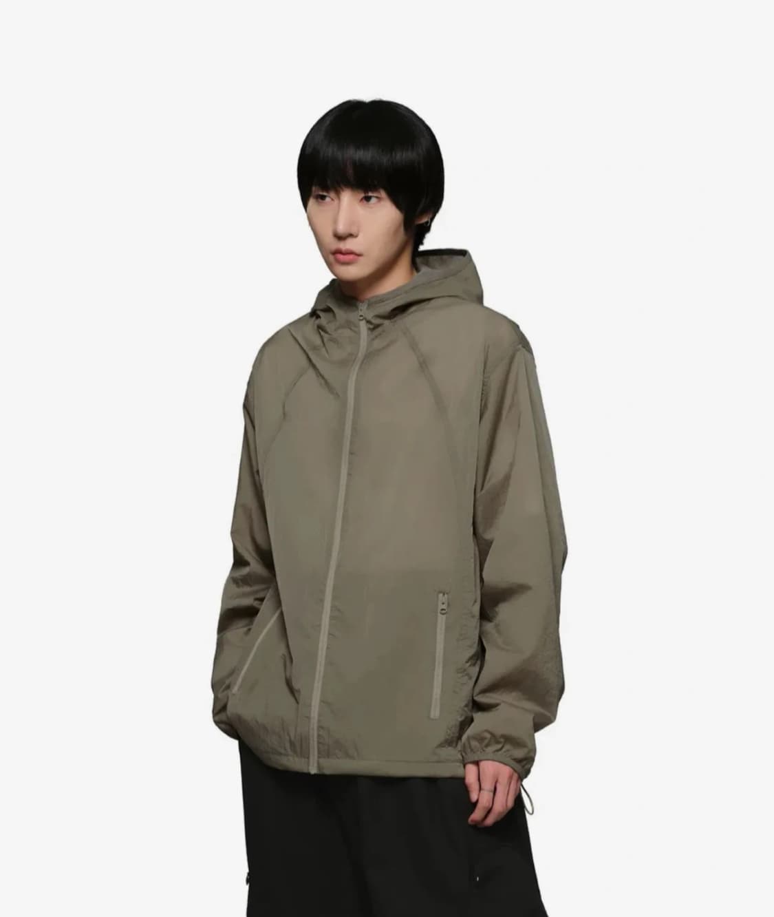 아트오브필드 백 프린트 자켓 카키브라운 남여공용 상품이미지6