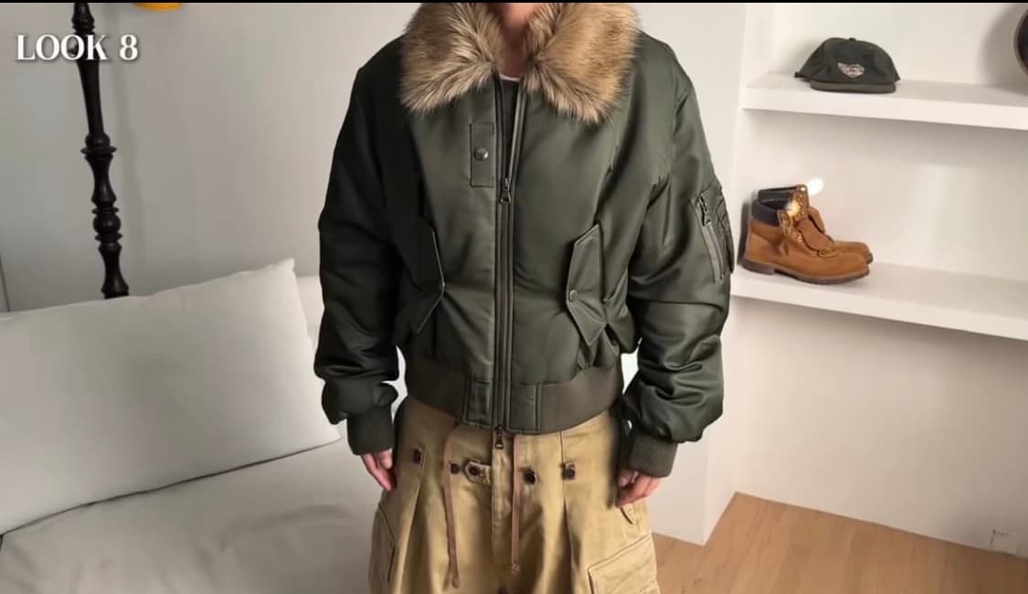 앤더슨벨 퍼 ma1 봄버자켓 L사이즈 상품이미지1