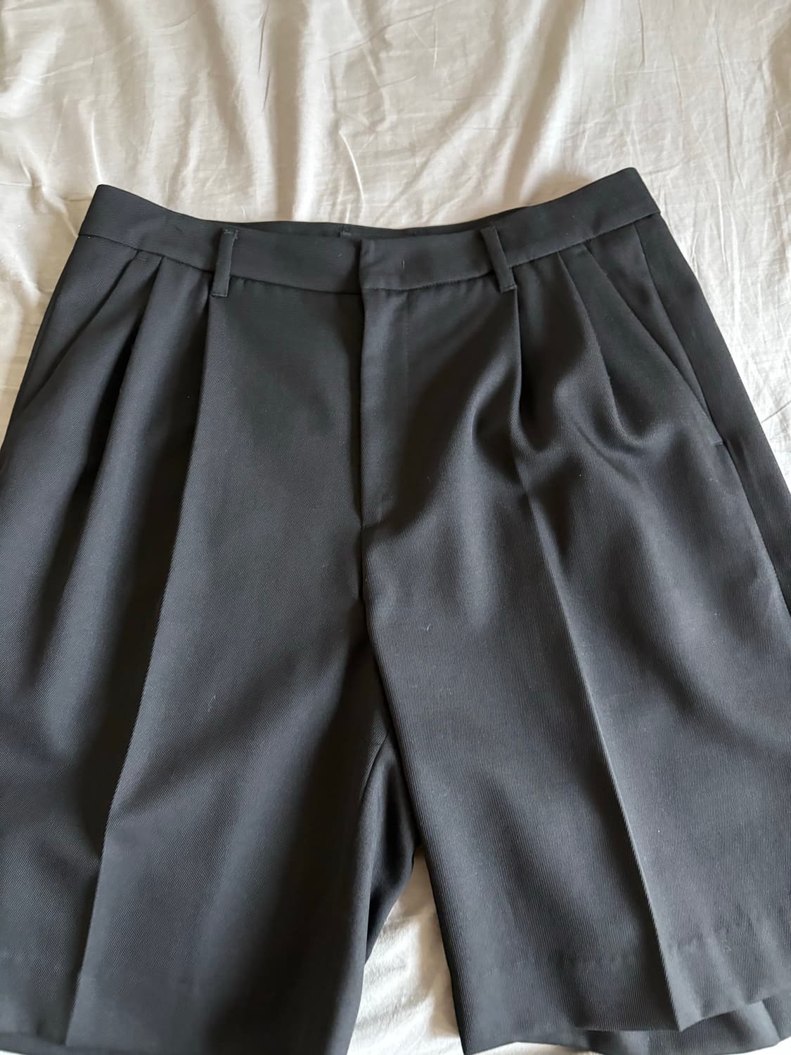 EQL Tailored Shorts 버뮤다 슬랙스 쇼츠 블랙 L 상품이미지1