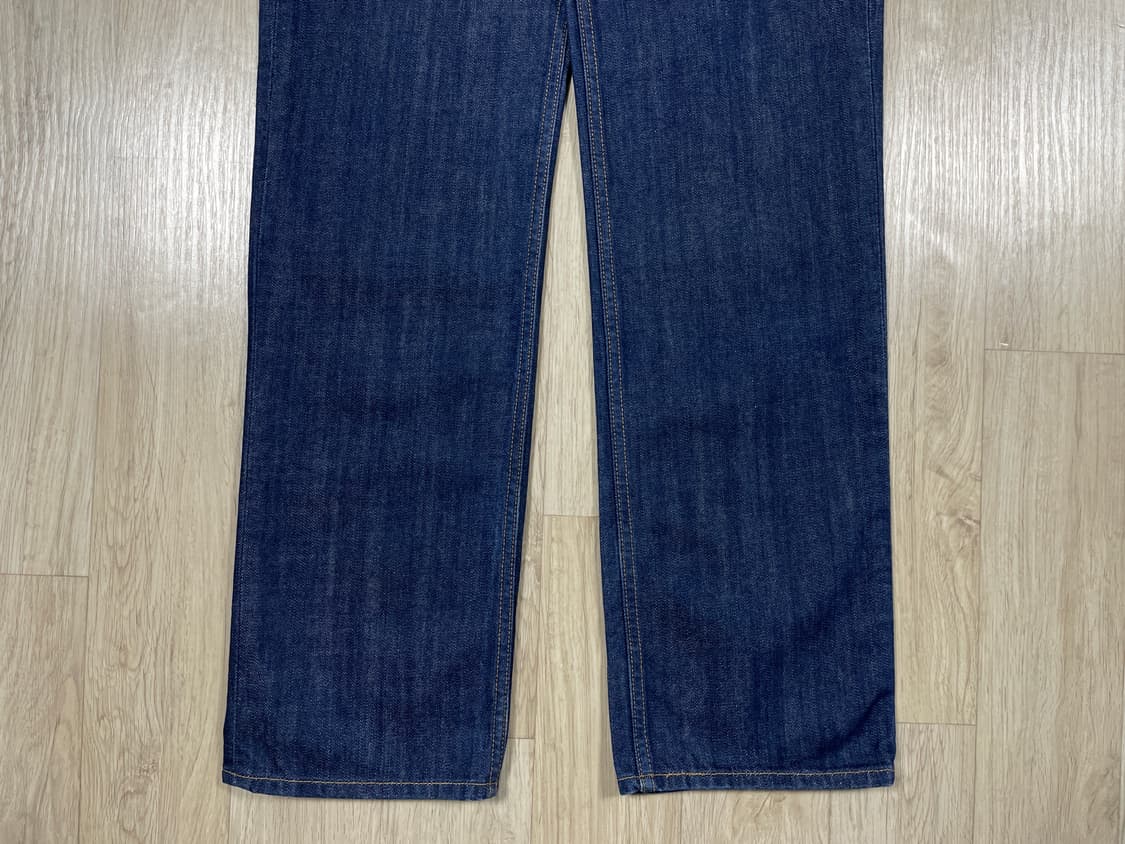 33) 00's 리바이스 매장판 502 일자핏 진청 데님팬츠 상품이미지7