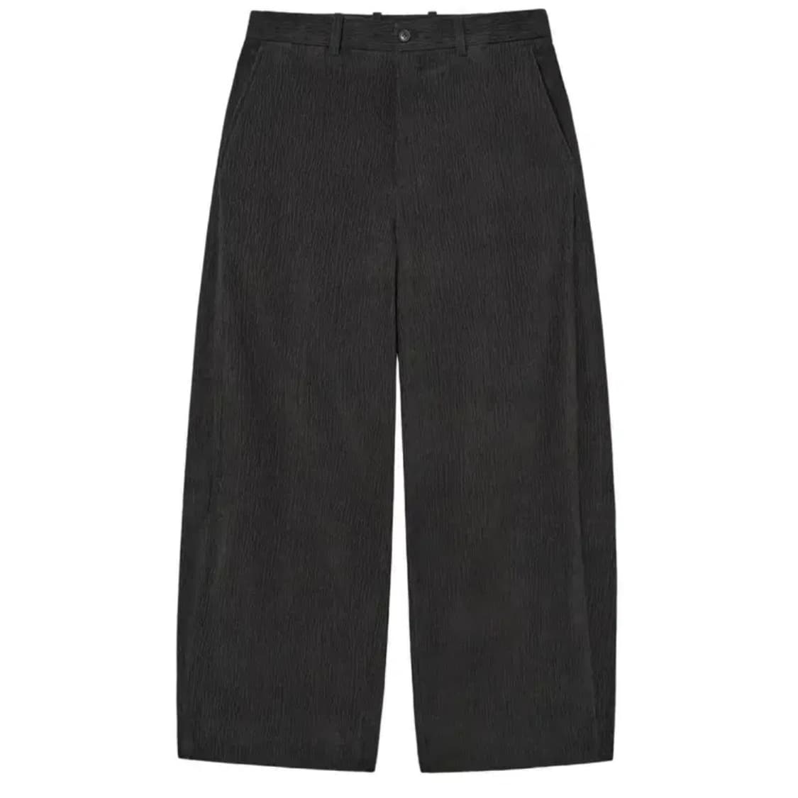 해칭룸 와이드 커브 트라우저 범퓨로이 차콜 상품이미지1