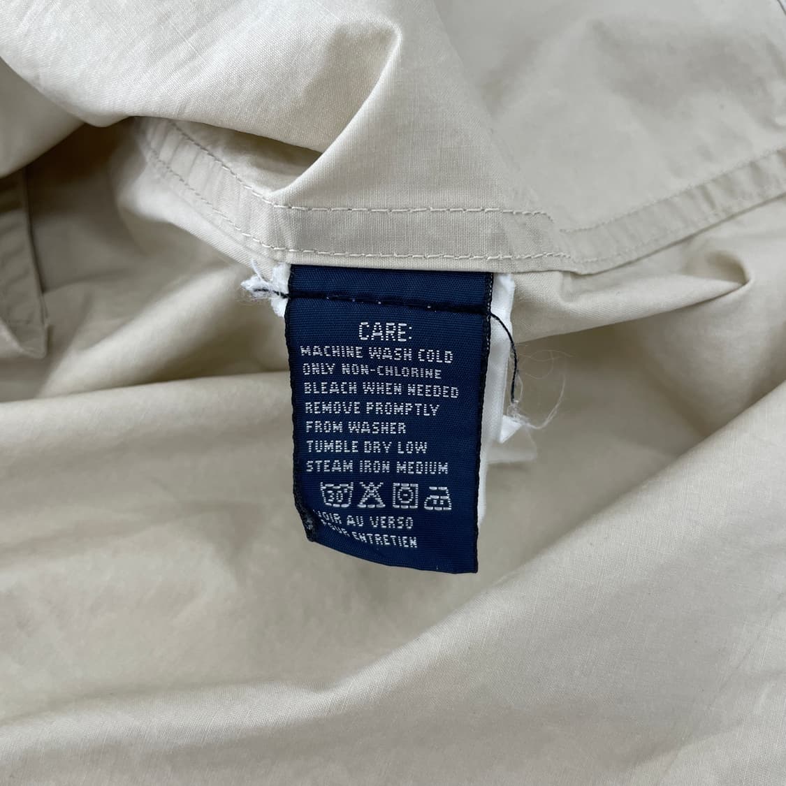 폴로 랄프로렌 아이보리 코튼 싱글 맥코트 상품이미지10