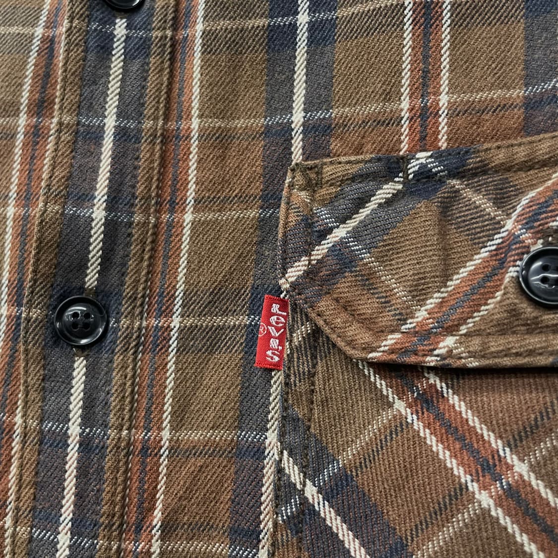 00s 리바이스 레드탭 빈티지 멀티 체크 포켓 셔츠 N402 상품이미지5
