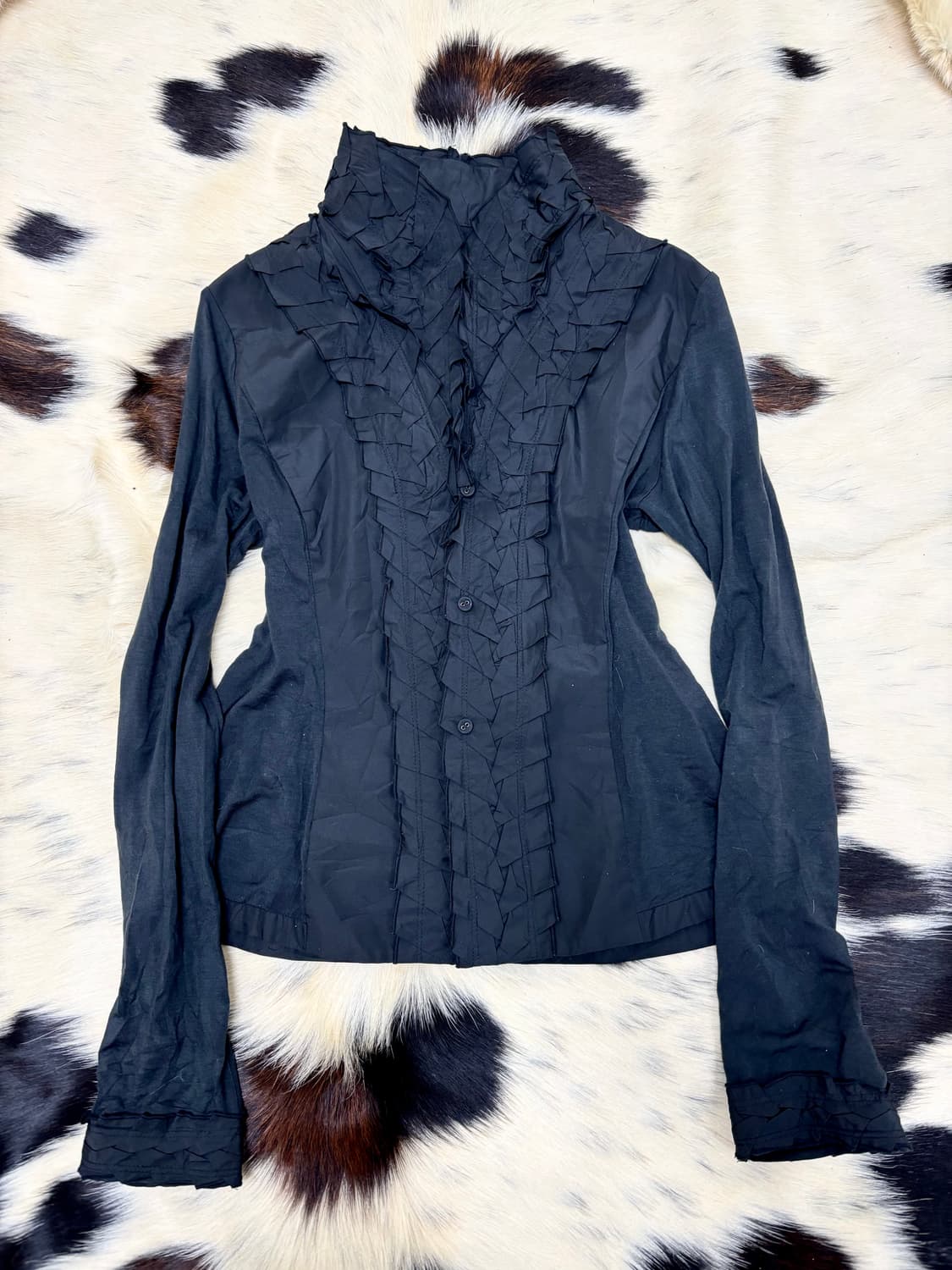 [HIROKO BIS]aesthetic Lace Shirts 상품이미지5