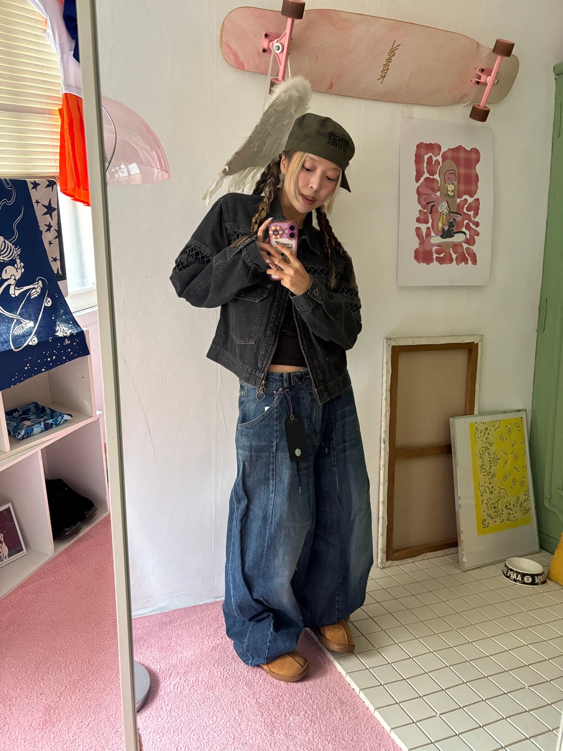 Needles HD 데님팬츠 상품이미지3