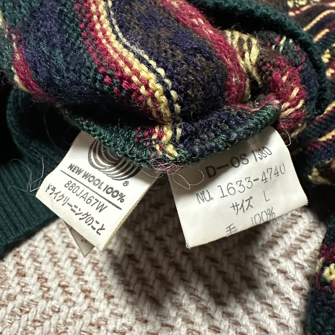 CHAPS RALPH LAUREN knit 상품이미지4