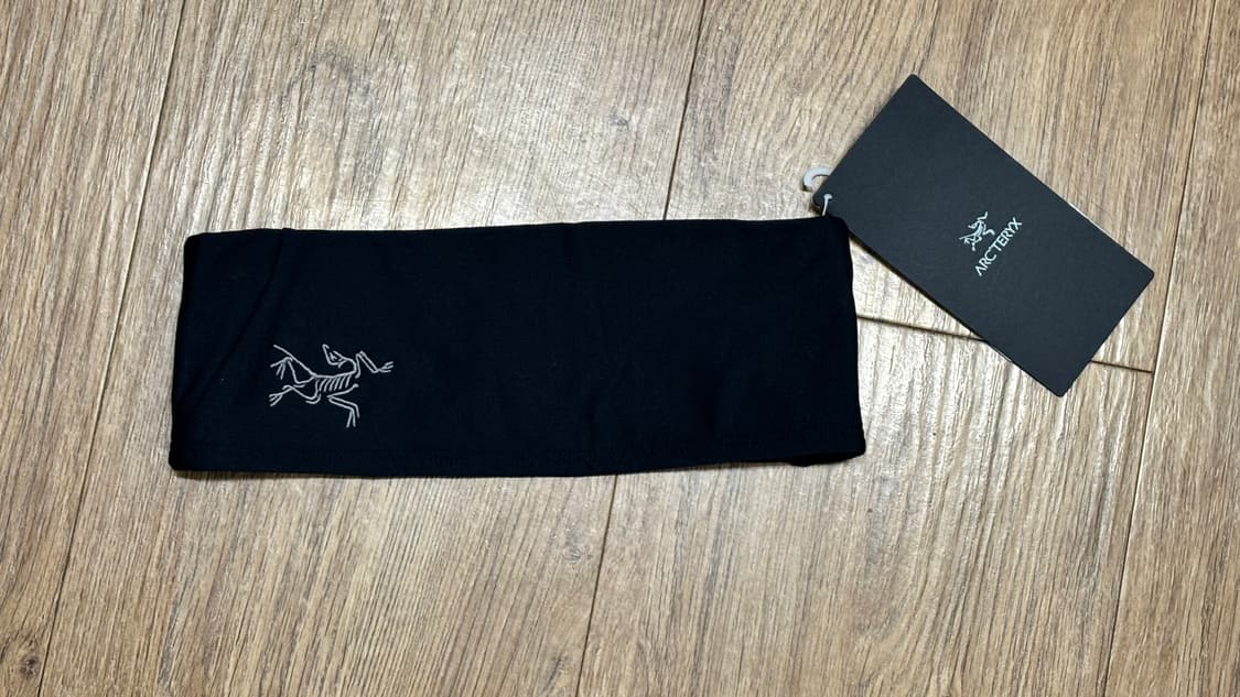 아크테릭스 arcteryx 헤어밴드 블랙 상품이미지1