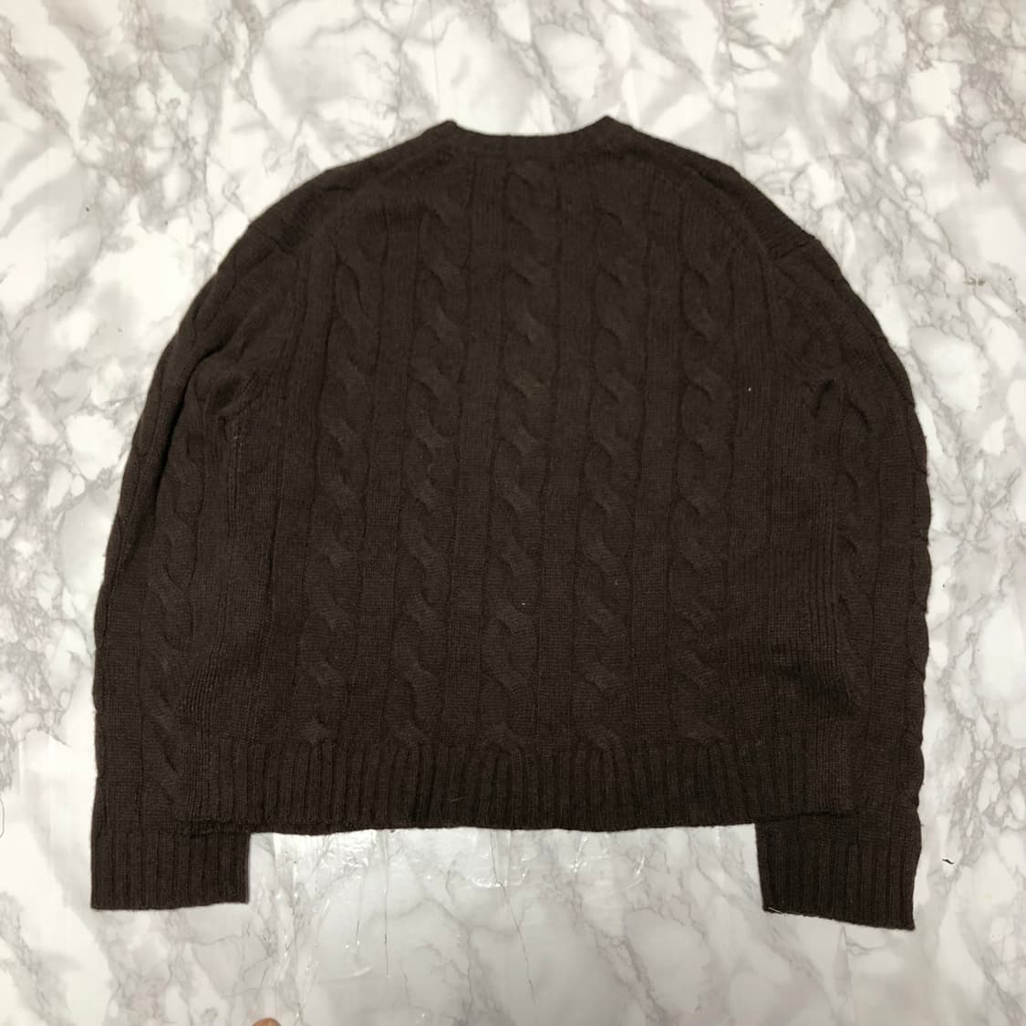 폴로 랄프로렌 캐시미어 니트 오버핏 여성용 상품이미지3