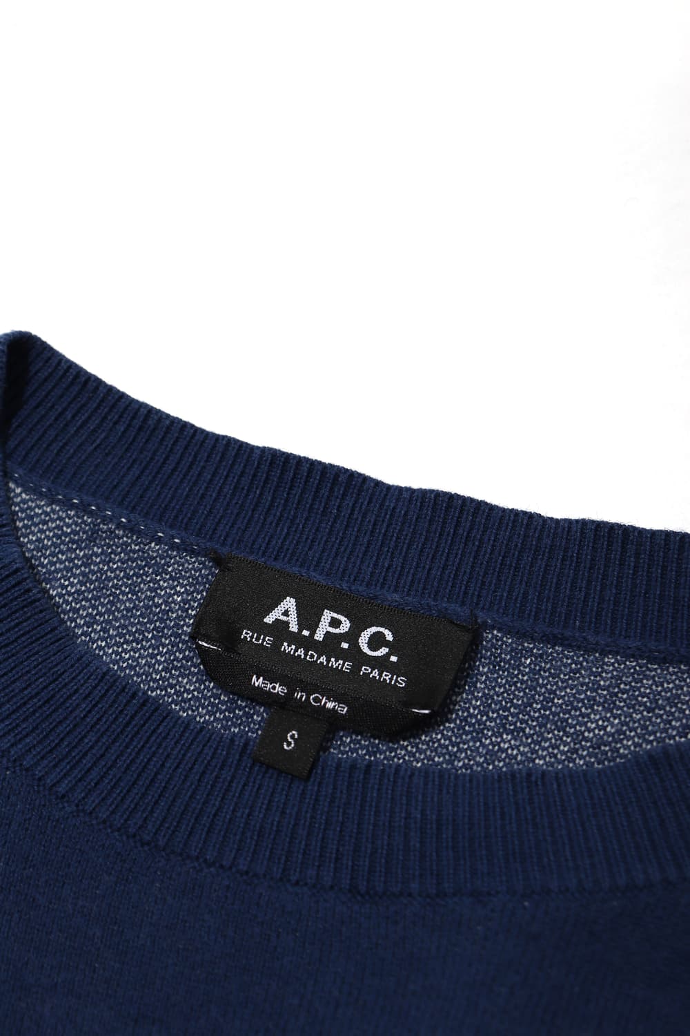 A.P.C 캐시미어 프린팅 니트 size S 상품이미지4