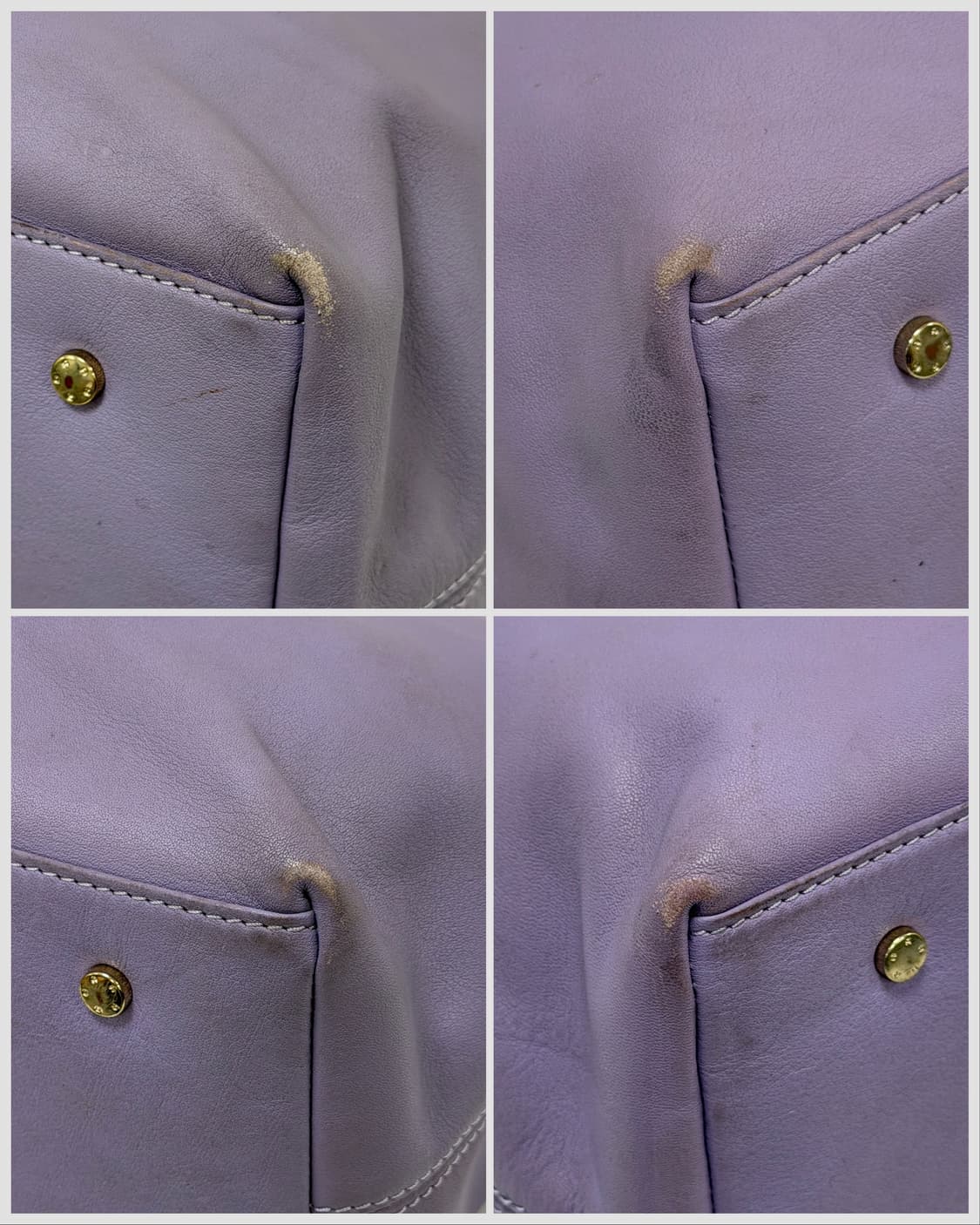 아이그너 라일락 카프스킨 보우 토트 & 숄더백 상품이미지6