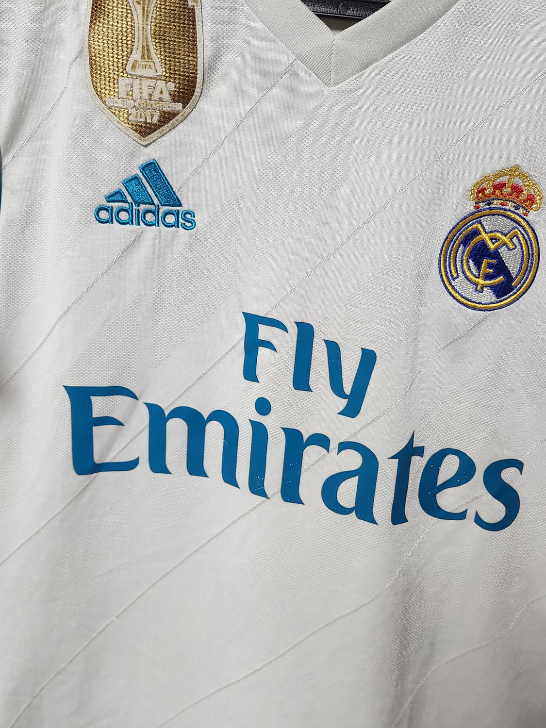17-18 아디다스 레알 마드리드 축구 유니폼 반팔 NO.크로스 상품이미지2
