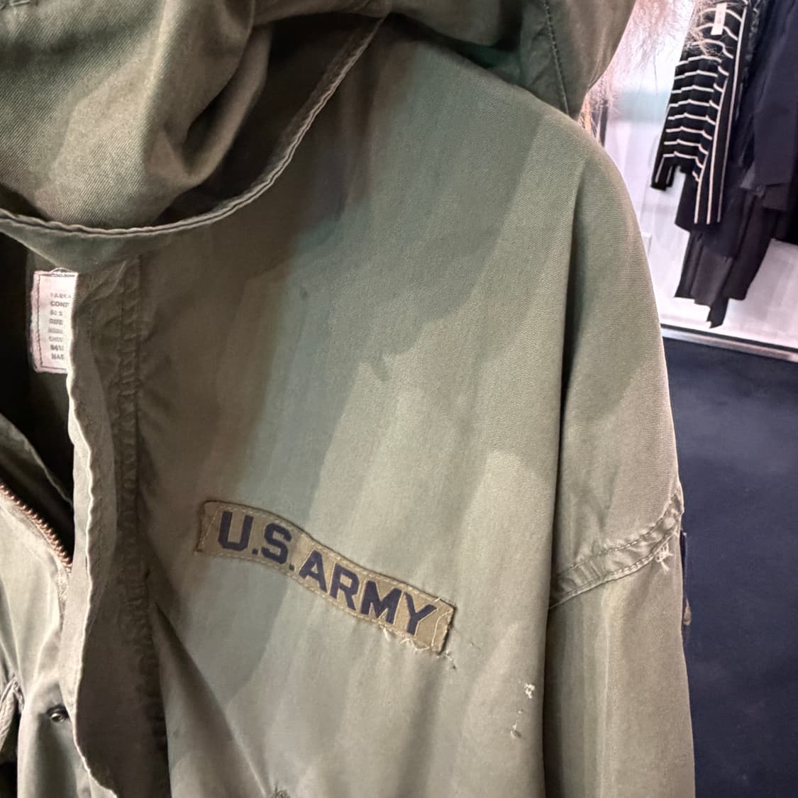 [M] OG107 M65 피쉬테일 개파카 후드 set 상품이미지3