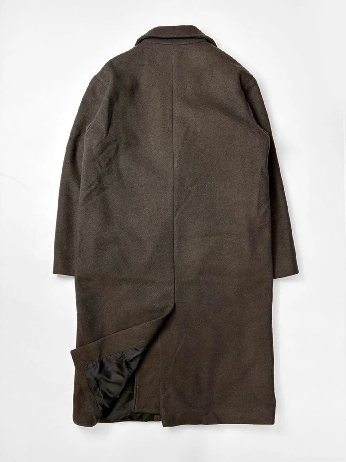 쿠어 COOR MTR 오버핏 캐시미어 블렌드 더블 롱 코트 PN5586 상품이미지5