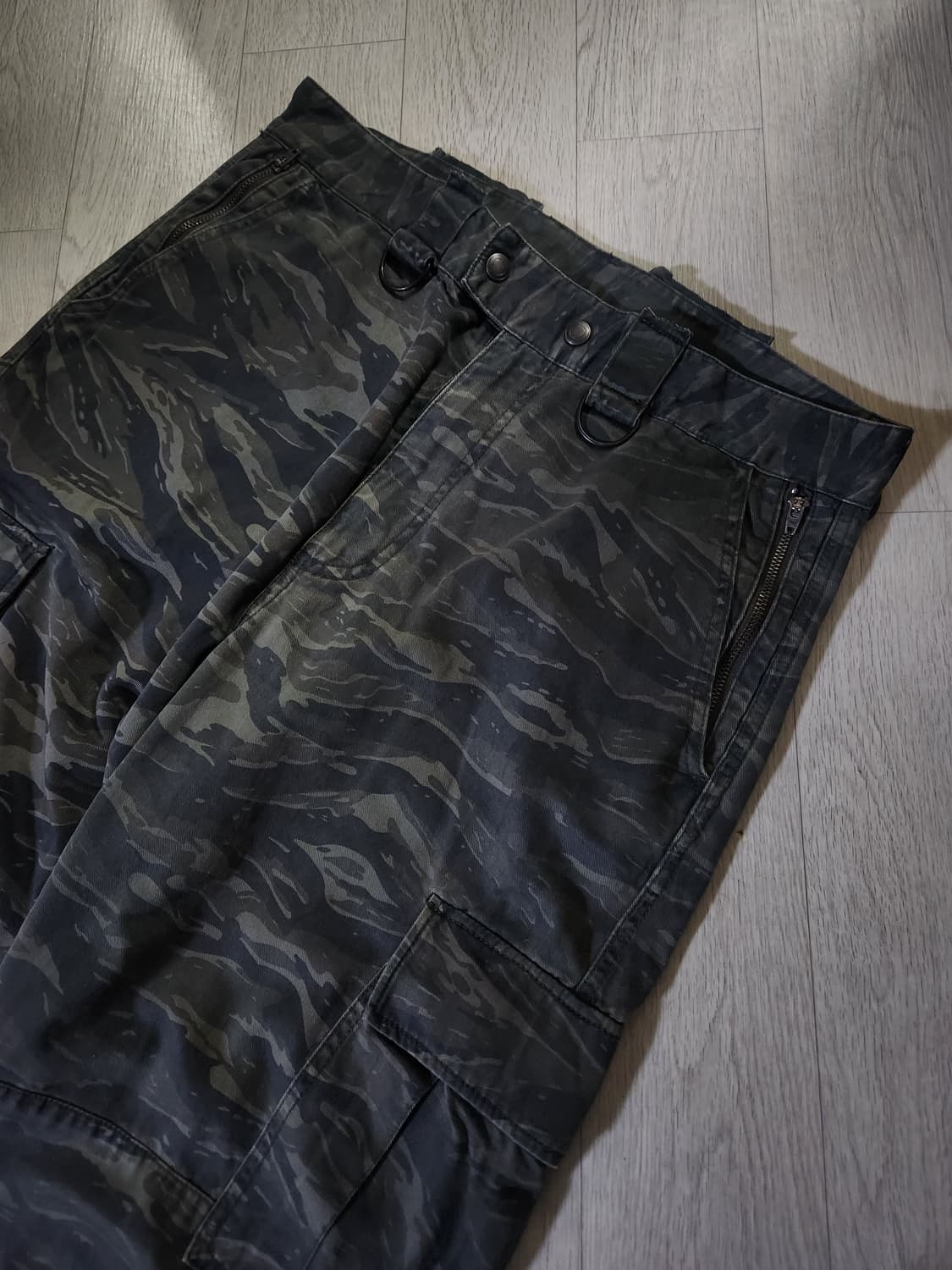 Tetei 카모 카고팬츠 32-33 /베이컨트아카이브/앤더슨벨/카미야 상품이미지6