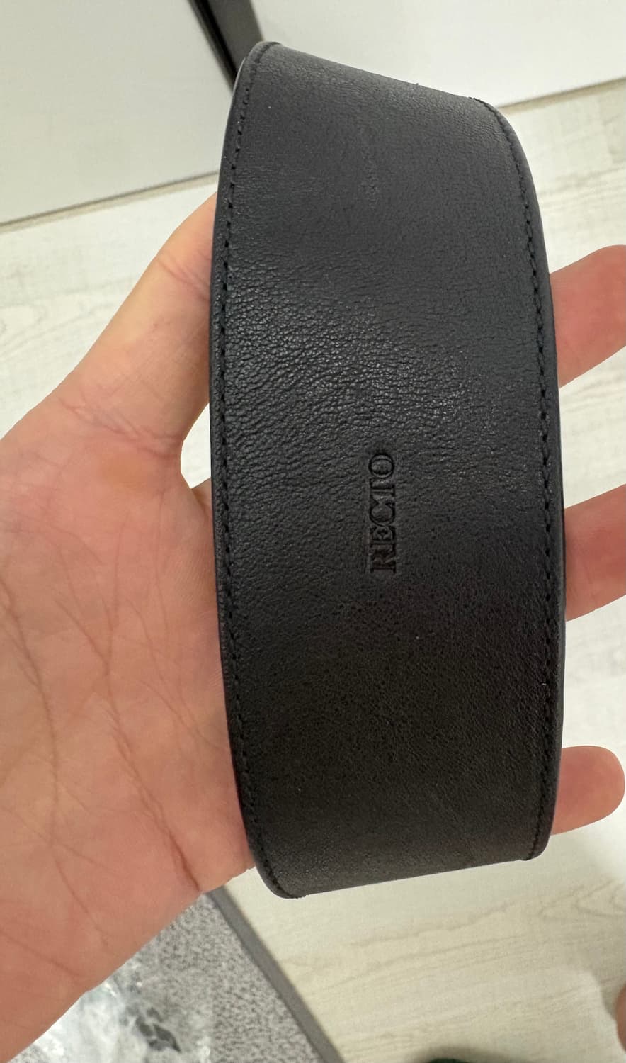 렉토 레더 호보백 블랙 상품이미지2