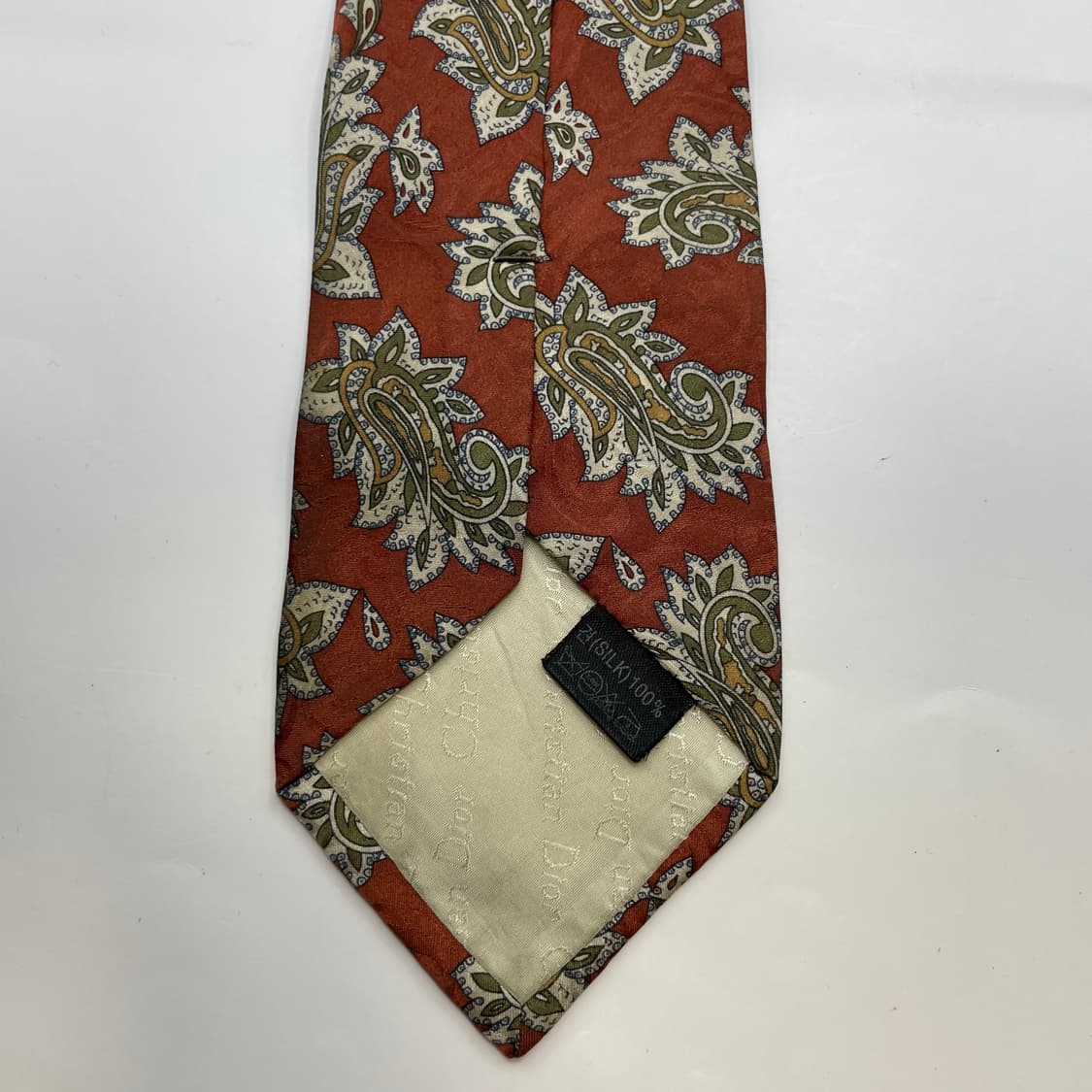 798) (Christian DIOR) 크리스찬 디올 패턴 넥타이 상품이미지4