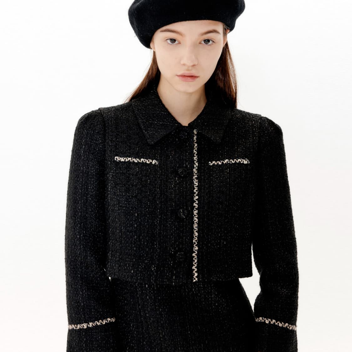 오앨(OHL) 트위드 숏자켓 55  상품이미지2