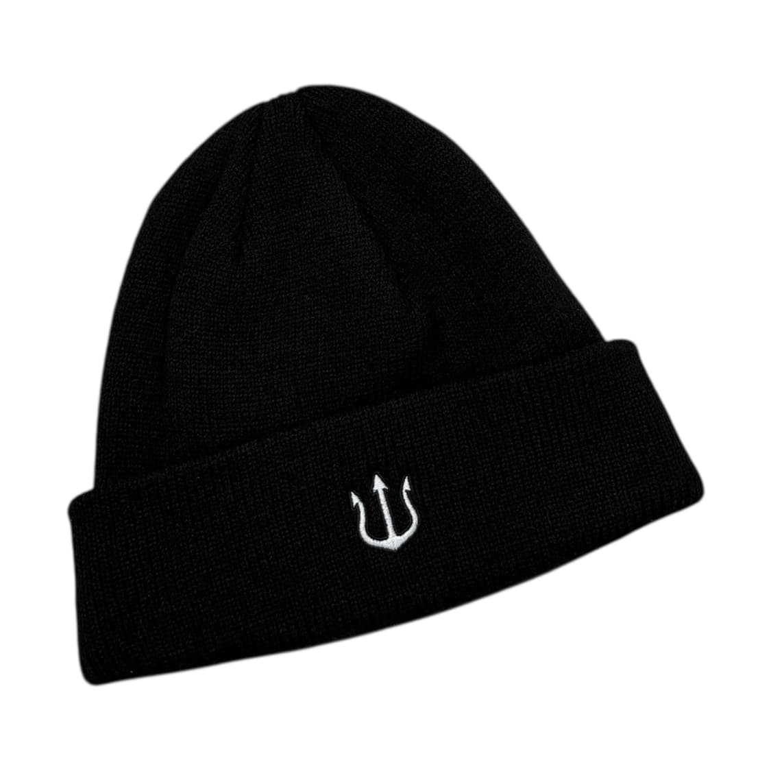 베루툼 삼지창 로고 아크릴 비니 모자 블랙 상품이미지2