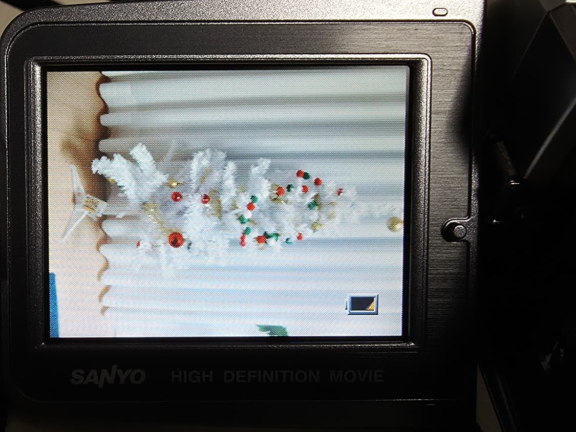 산요 작티 VPC-HD1 빈티지 디지털캠코더 상품이미지5