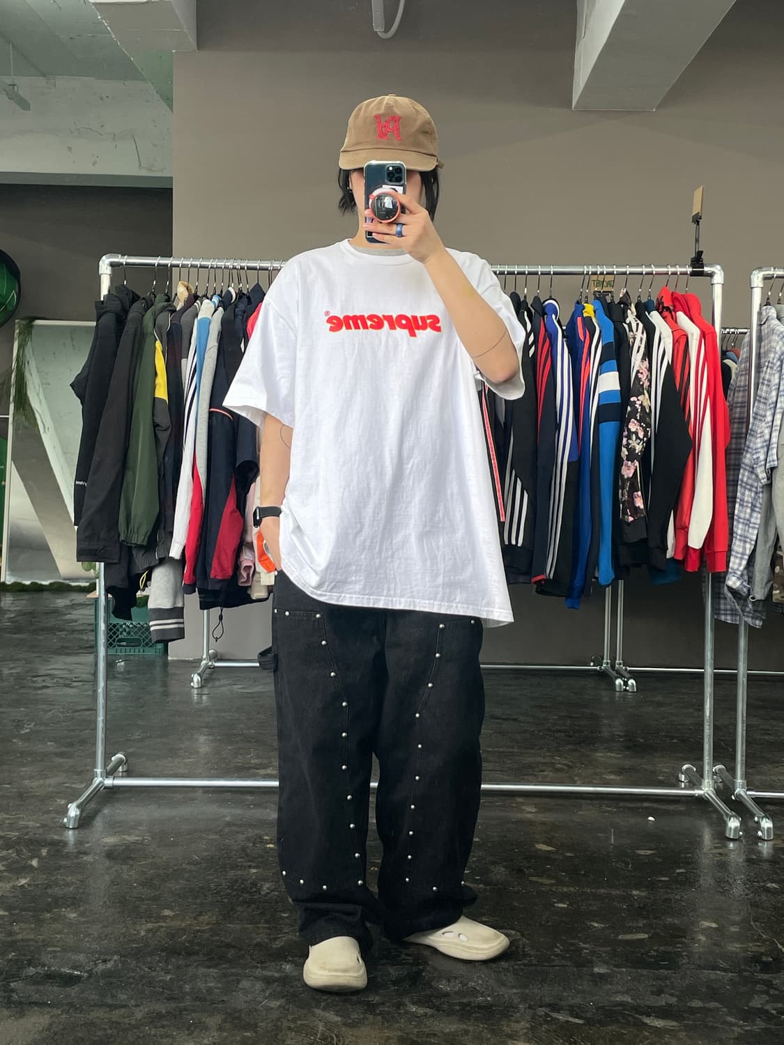 supreme 슈프림 핀라인 반팔 티셔츠(24SS) 상품이미지2