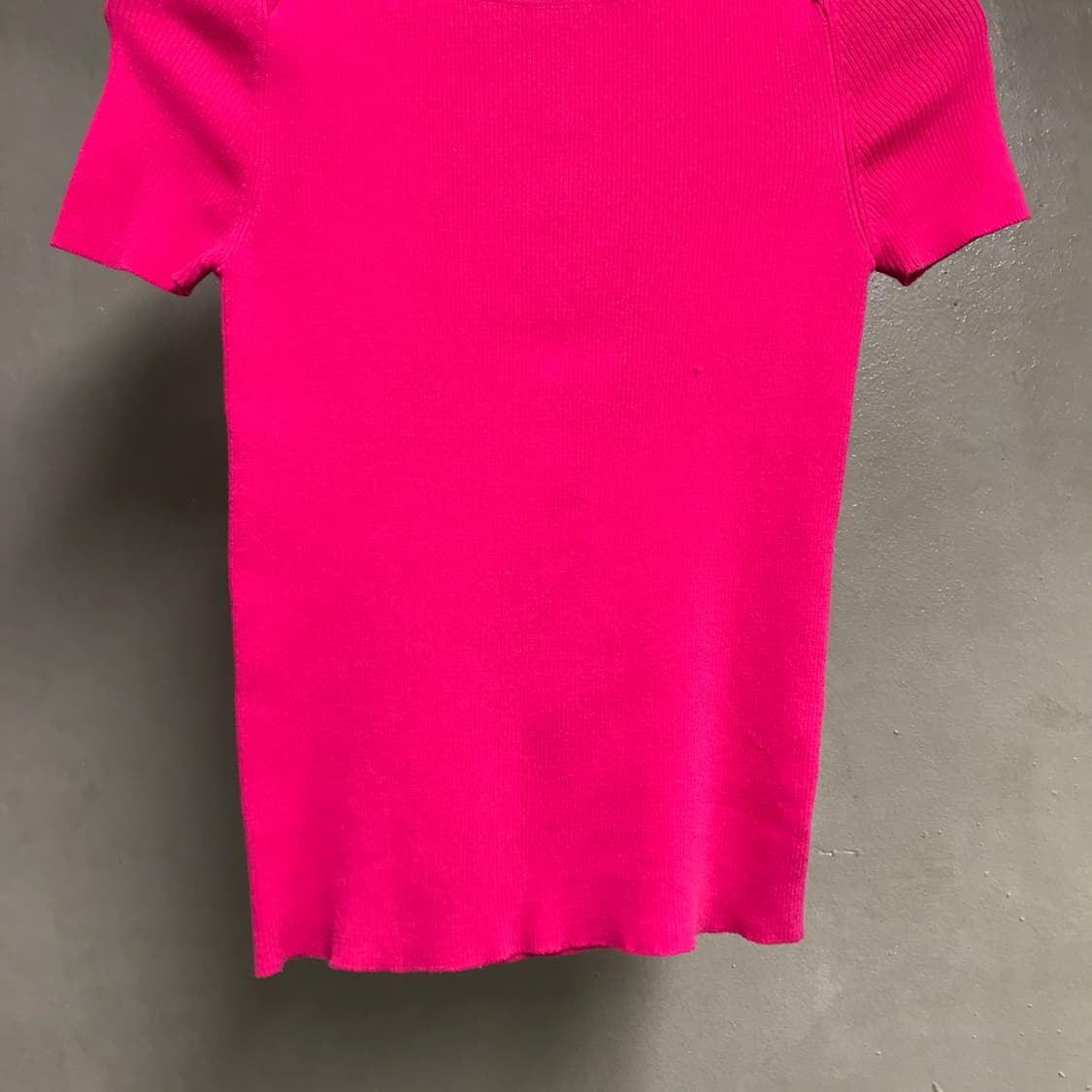 셀린느 핑크 반팔 니트 S(W) 상품이미지3