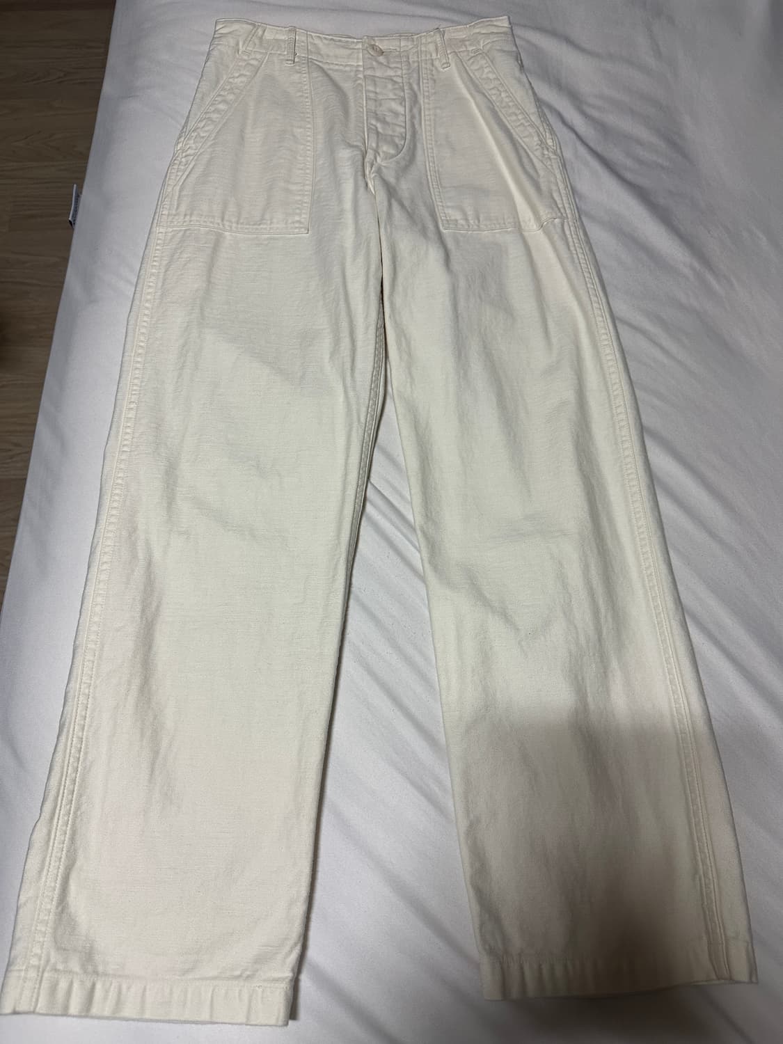 오어슬로우 퍼티그 팬츠 에크루 1사이즈 상품이미지1