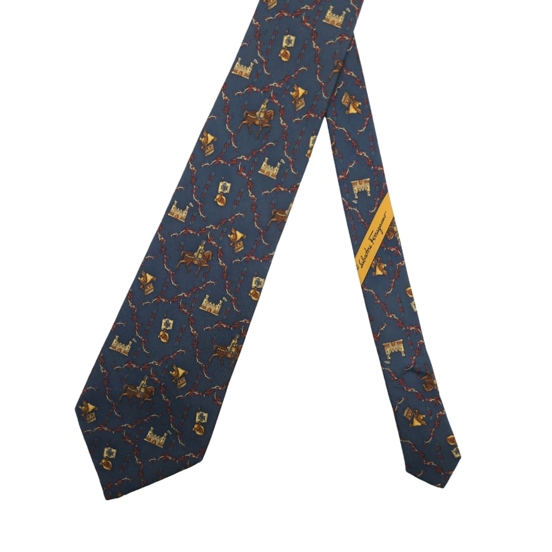 페라가모 실크 넥타이 [BCF10803_0054-05] 상품이미지1