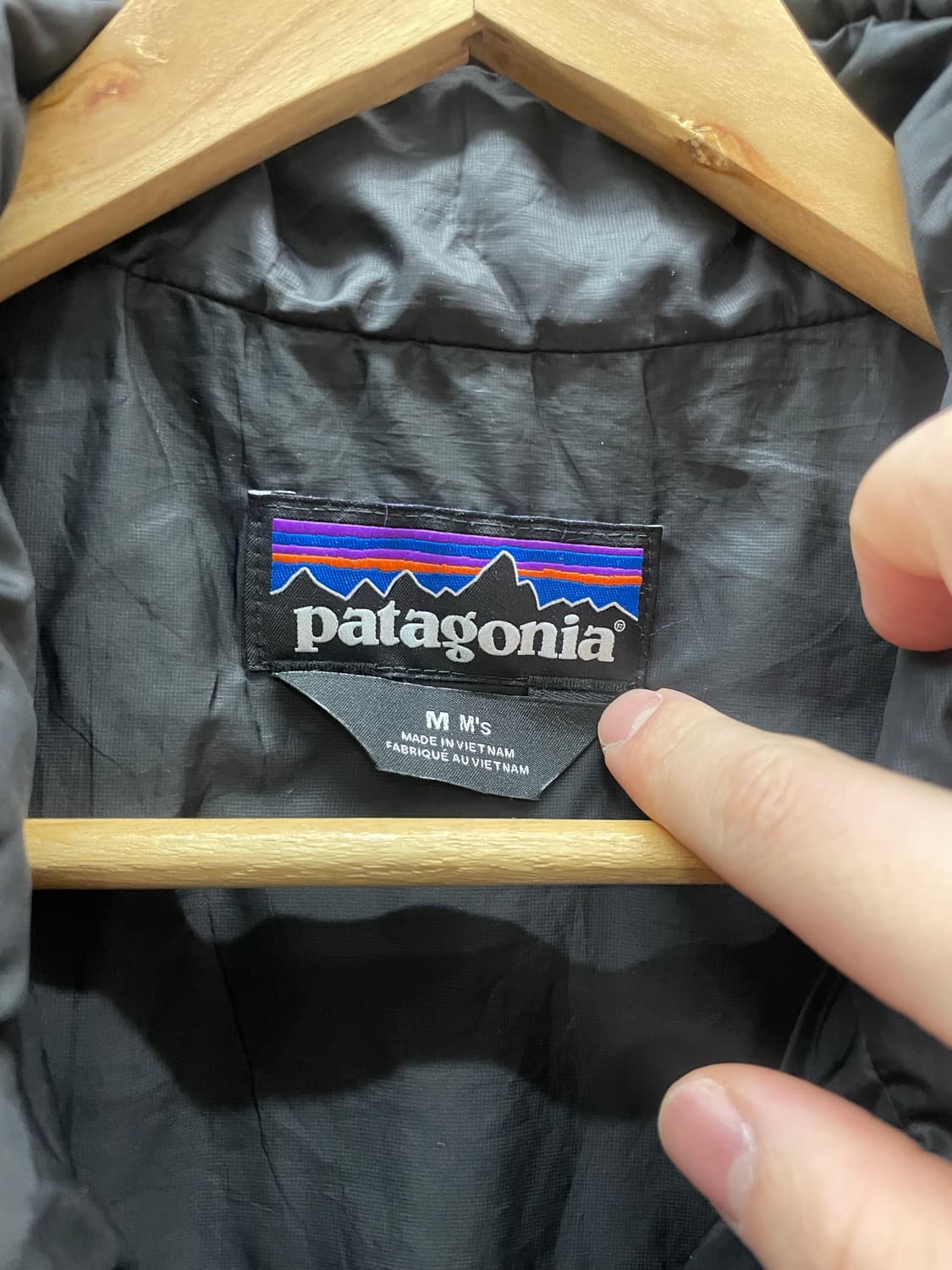 파타고니아 나노퍼프 블랙 남성 m 상품이미지8