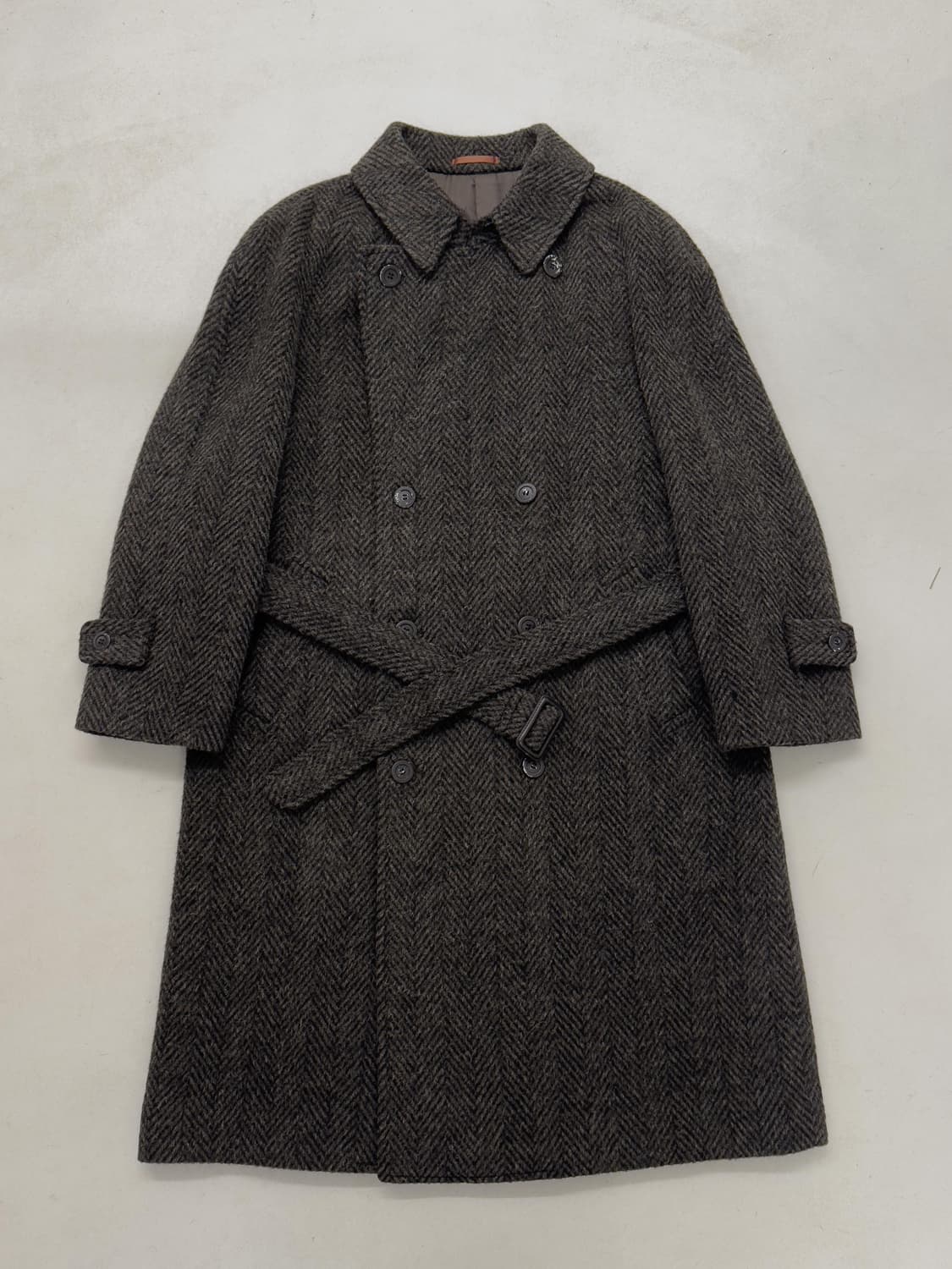 헤링본 트위드 코트 상품이미지1
