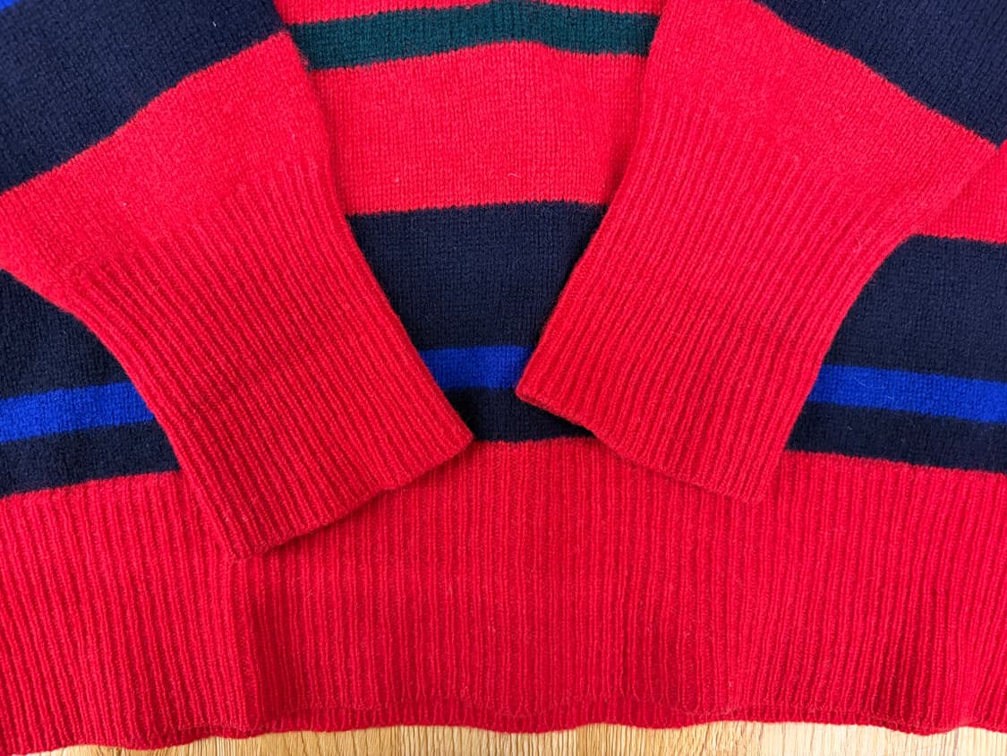 [90] 80s 폴로 랄프로렌 스트라이프 카라니트 상품이미지6