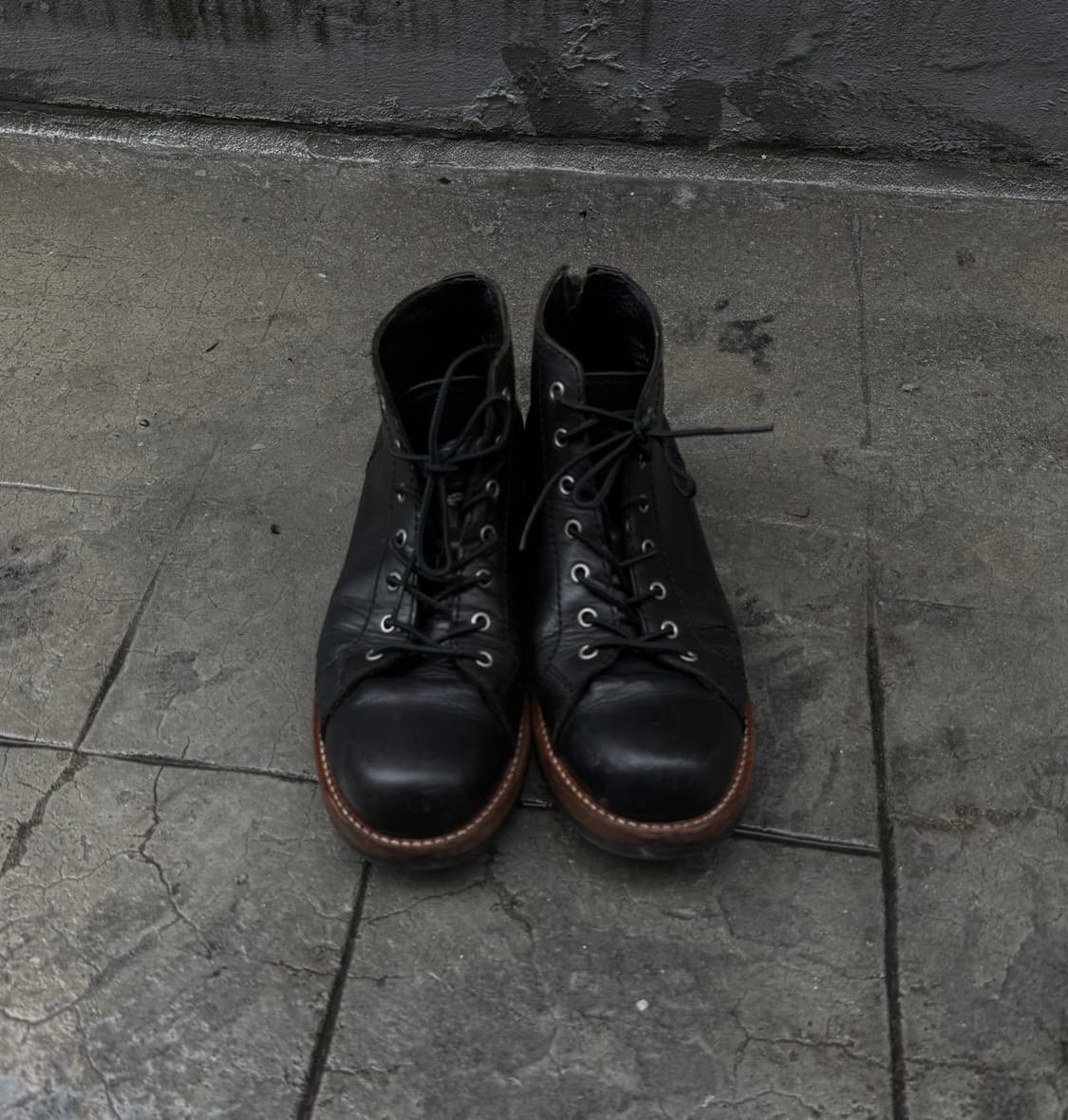 꼼데가르송 옴므 우드솔 레더 부츠 상품이미지3