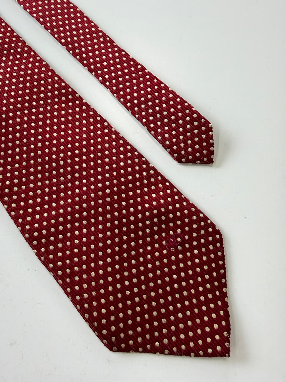 발렌티노 (Valentino) 명품 실크 넥타이 9.7cm 상품이미지4