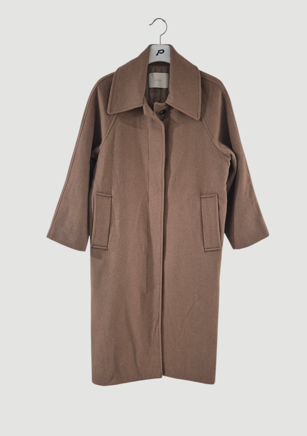 라퍼지스토어 울 발마칸 롱코트 오버핏 상품이미지1