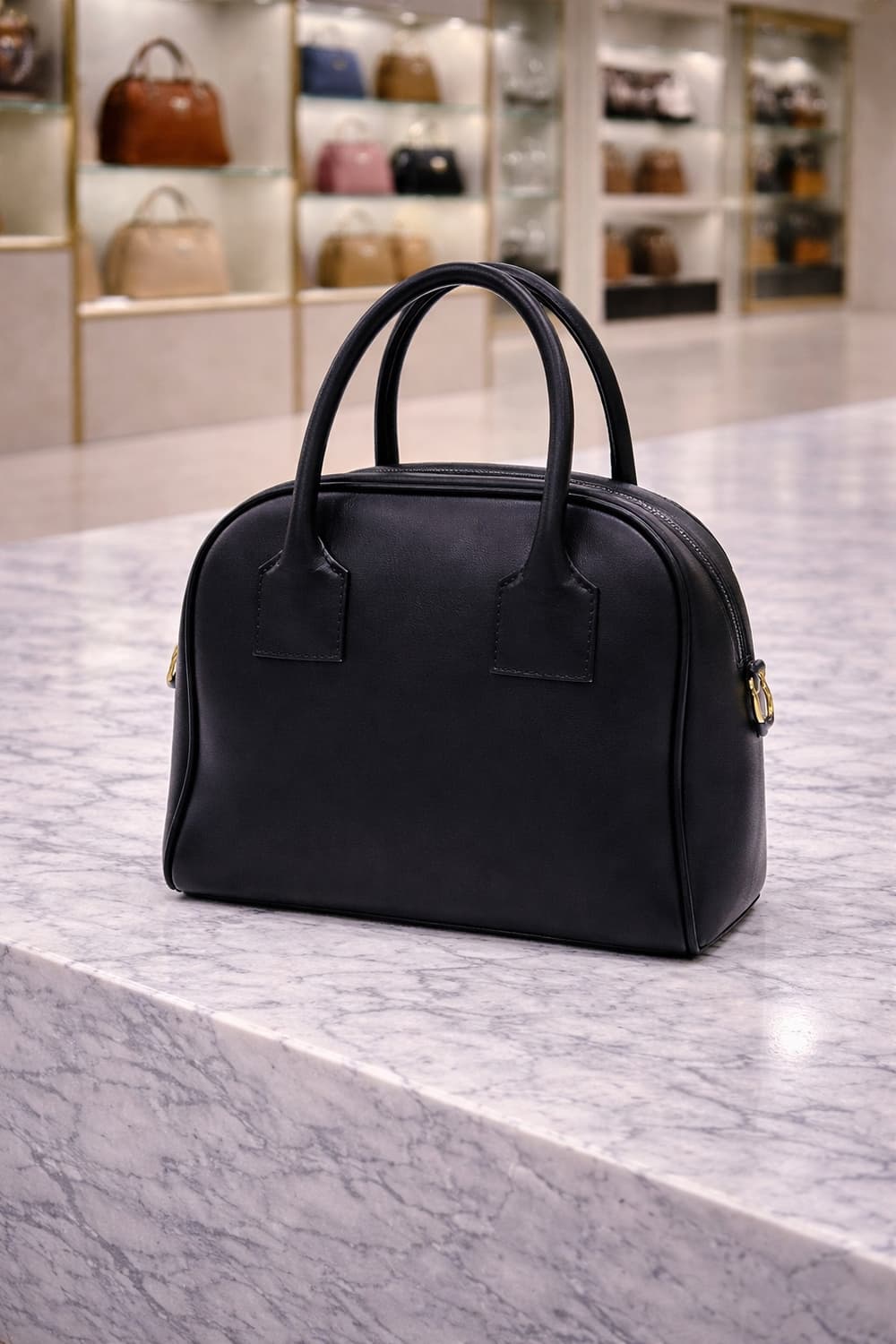 [A급] 버버리 레더 큐브백 판매합니다!!! 상품이미지2