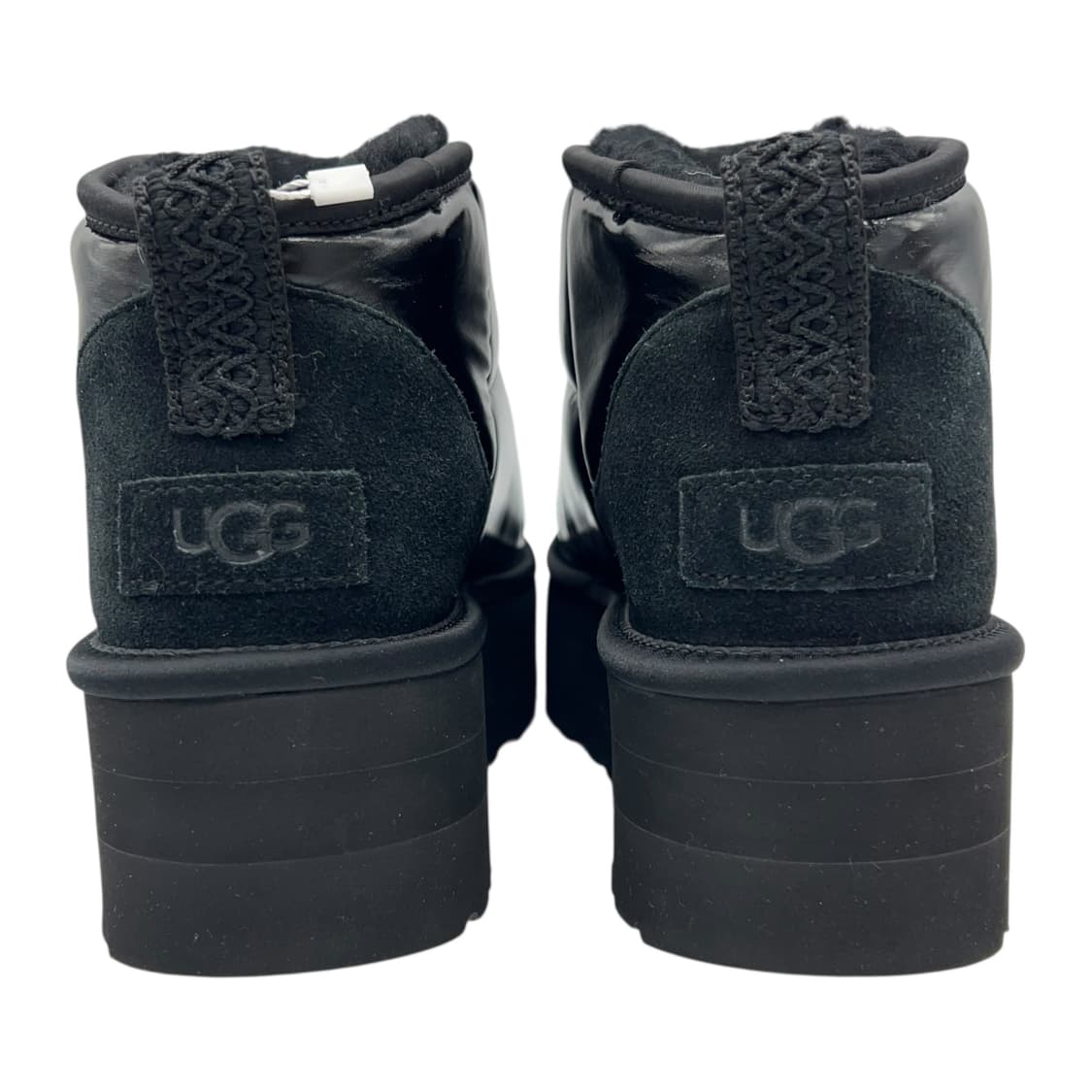 240 W 어그 울트라 미니 플랫폼 하이 샤인 블랙 상품이미지5