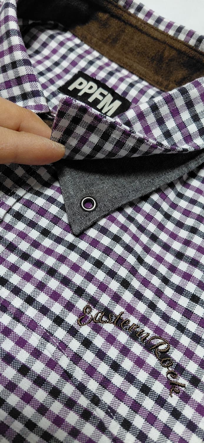 [M] PPFM 아카이브 해체주의 데미지 체크 셔츠 상품이미지6