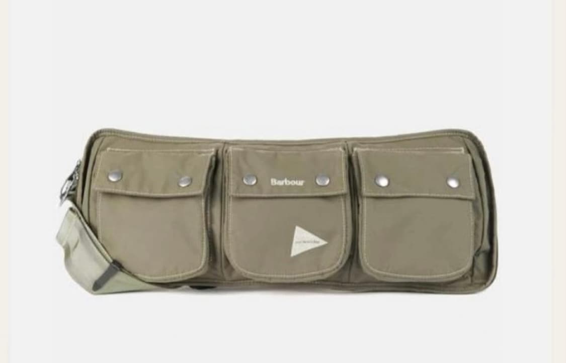 Barbour 바버 x 앤드원더 벨트백 상품이미지3