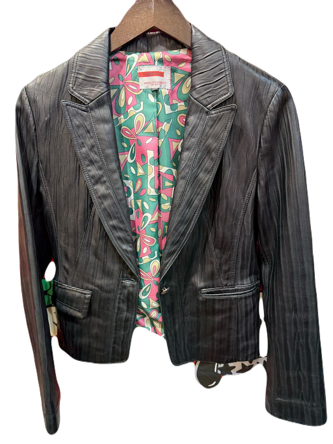 빈티지 가죽 자켓(ITALY 양가죽) 상품이미지1