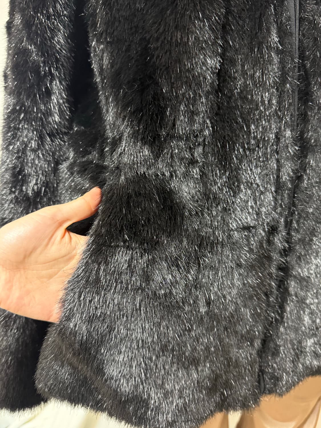 페이크 퍼 코트 자켓 상품이미지6