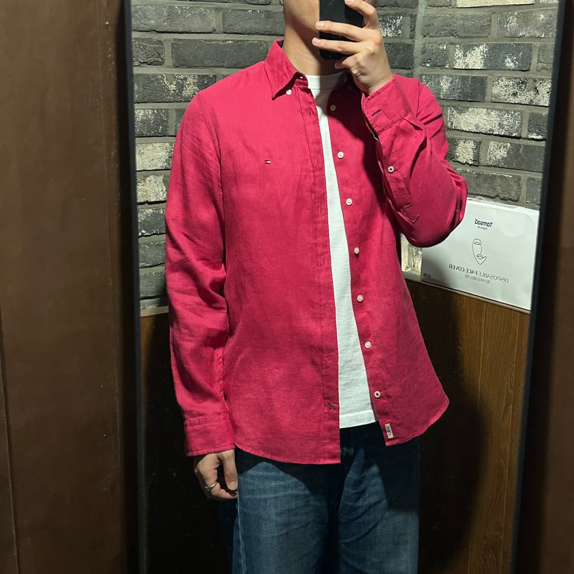 L) 타미힐피거 프리미엄 린넨 셔츠 상품이미지8